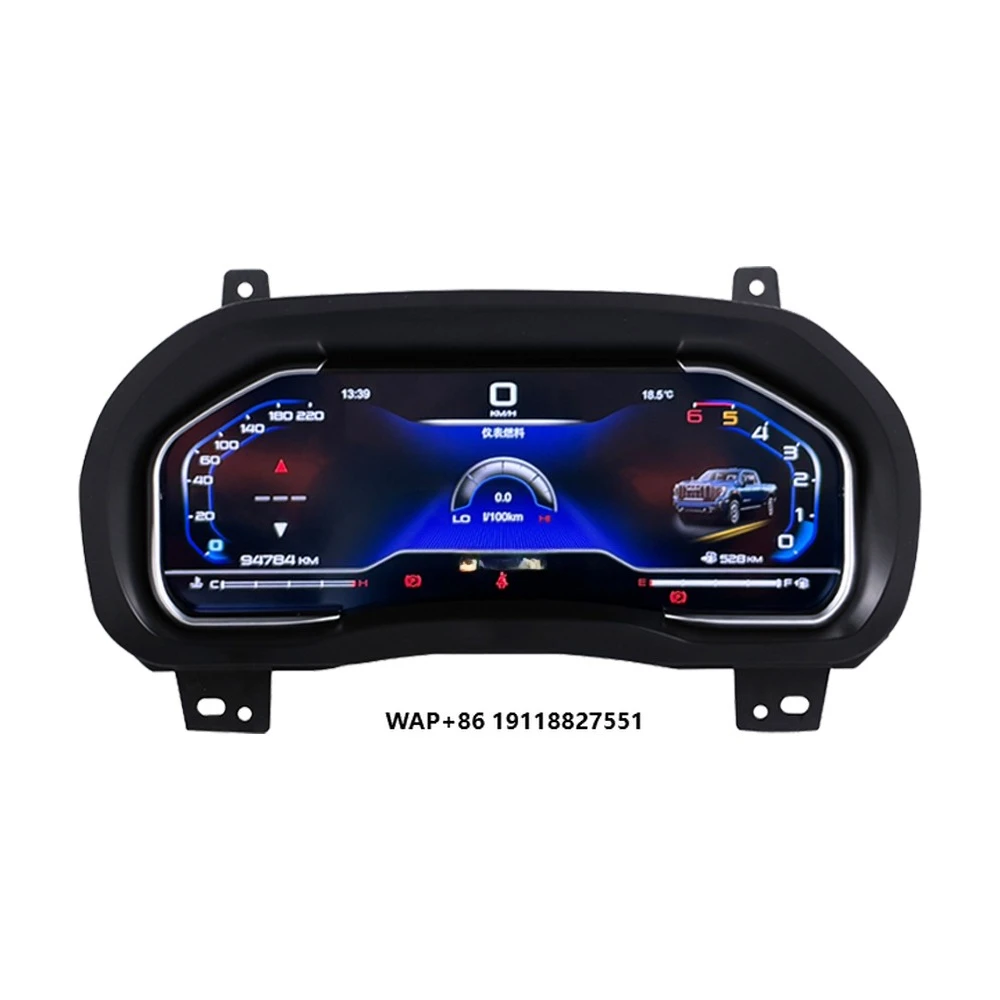 Cruscotto LCD Krando da 12,3 pollici per Silverado GMC Sierra 2013-2020 Pannello strumenti per cabina di pilotaggio virtuale a cluster digitale per auto