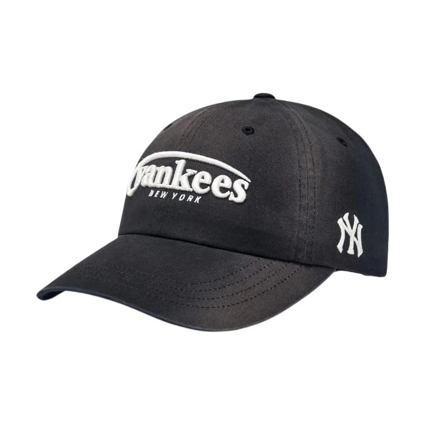 mlb-cotton-baseball-caps-unisex-black