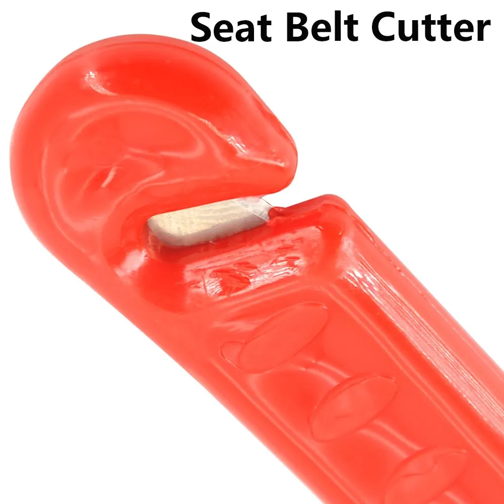 Car Safety Hammer Universal Practical Safety Hammer Plastic Car Rescue Tool Emergency Escape Tool Seat Belt Cutter Mini Portable