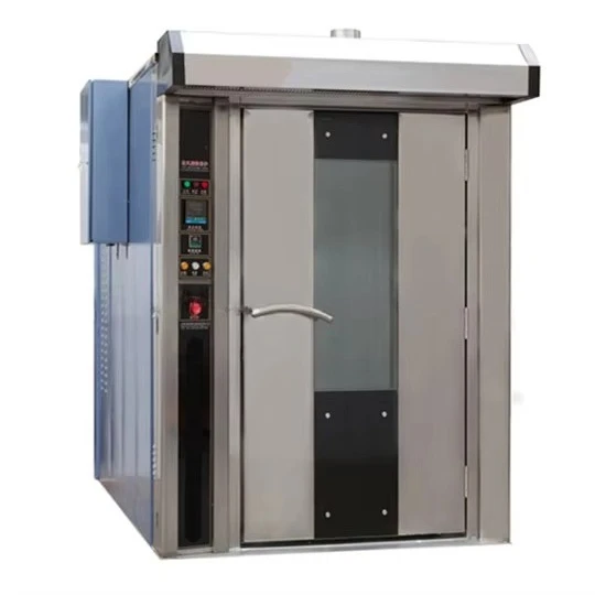 فرن خبز كهربائي تجاري احترافي 32 صينية فرن دوار للمخبز