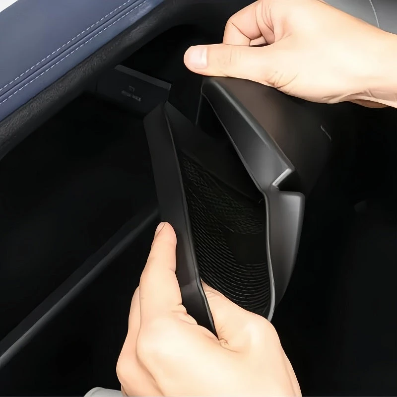 Für Xpeng G6 Mittelkonsolen-Aufbewahrungsbox, Auto-Zentralablage, TPE-Organizer, Zubehör zur Ordnung und Aufbewahrung – Detail 6