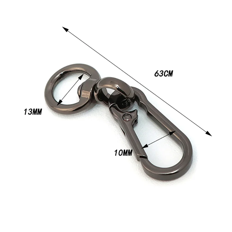 Автомобильный брелок для ключей, разноцветная металлическая пряжка из цинкового сплава, пряжка для собаки, сумка, брелок для ключей, фурнитура, аксессуары, пряжка с омаром