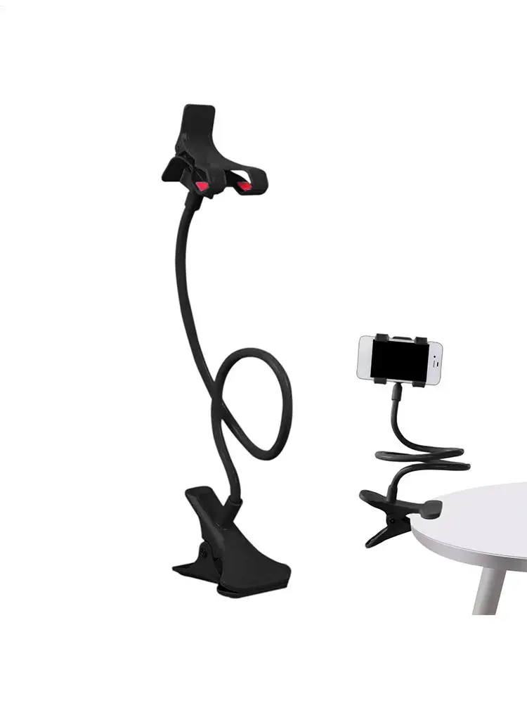 

Universal Lazy Bracket Mobile Phone Holder Gooseneck Stand Clip Flexible Rod Support Bracket 360Adjustable Lazy Stand