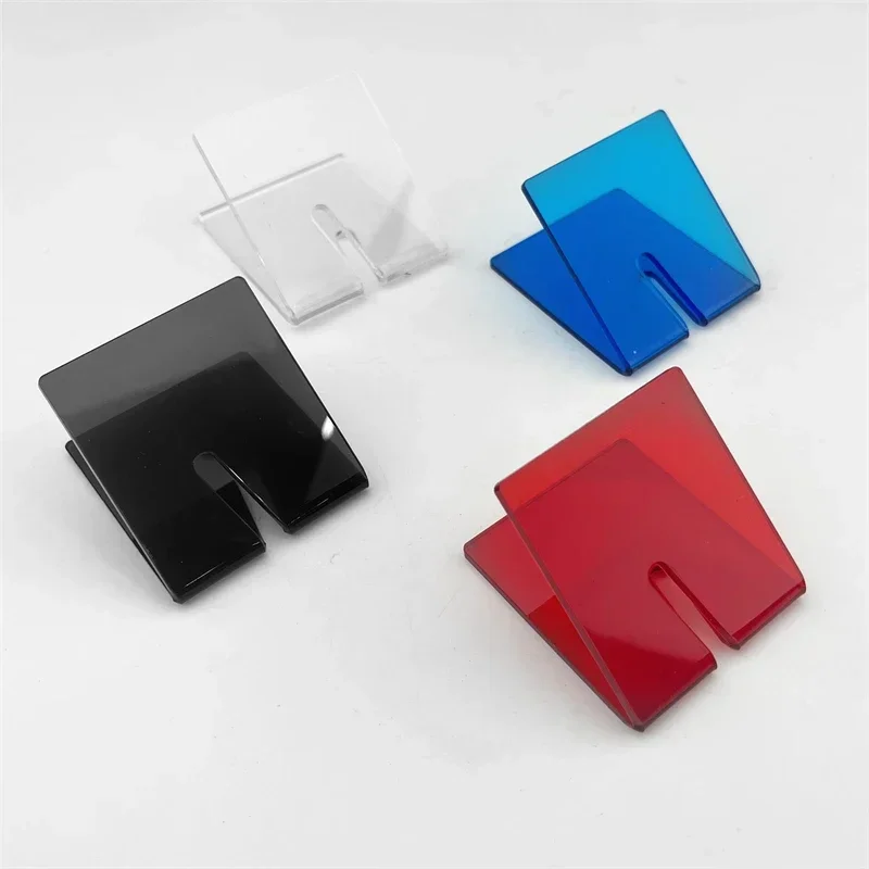 Acrylic Knife Display Stand Portable Desktop Bracket Multifunctional for Small Knife Postcard Photo Decoration view 3