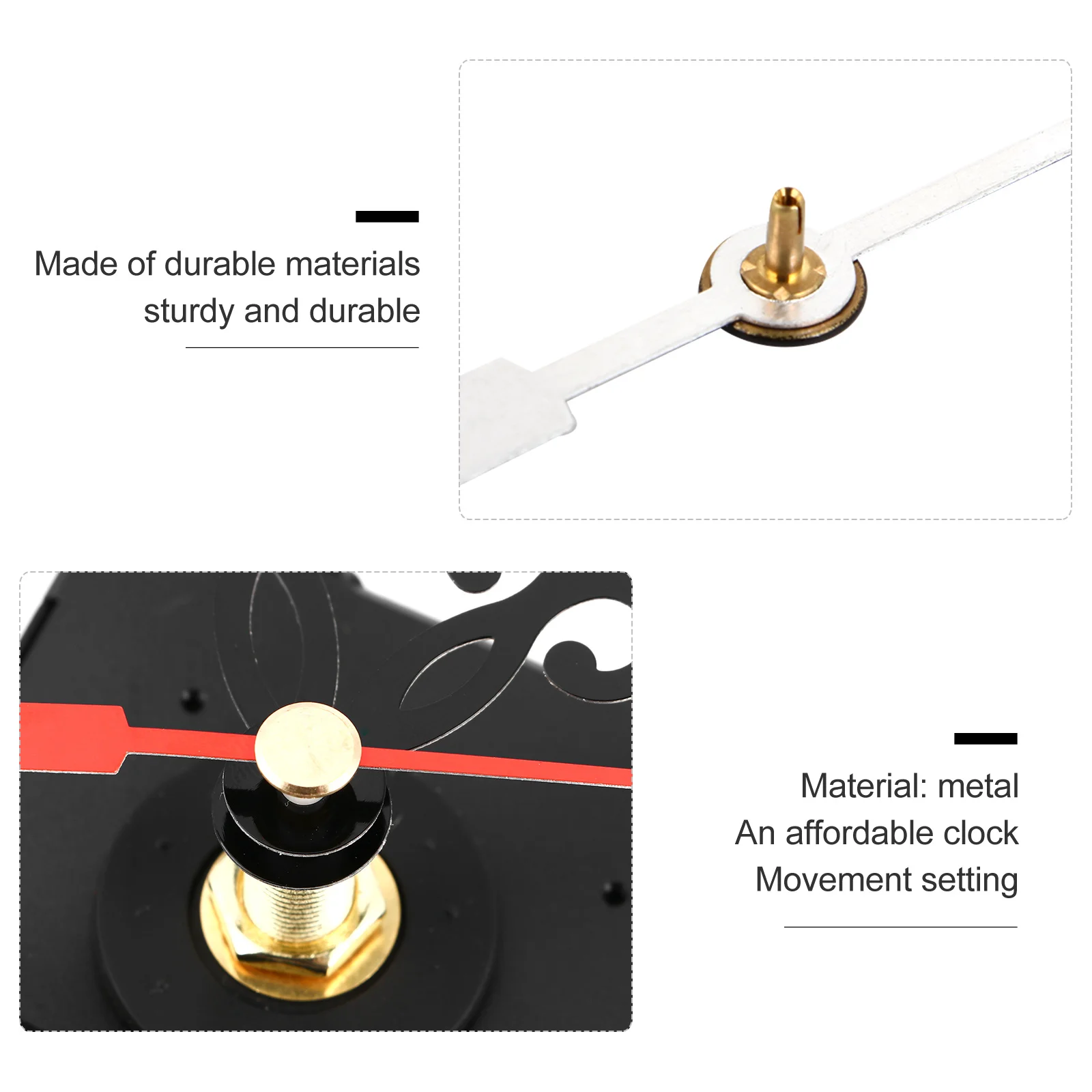 

1Set Metal Clock Movement Silent Replacement DIY Clock Repair Parts Precision Mute Mechanism Accessories Kit Mute Movement