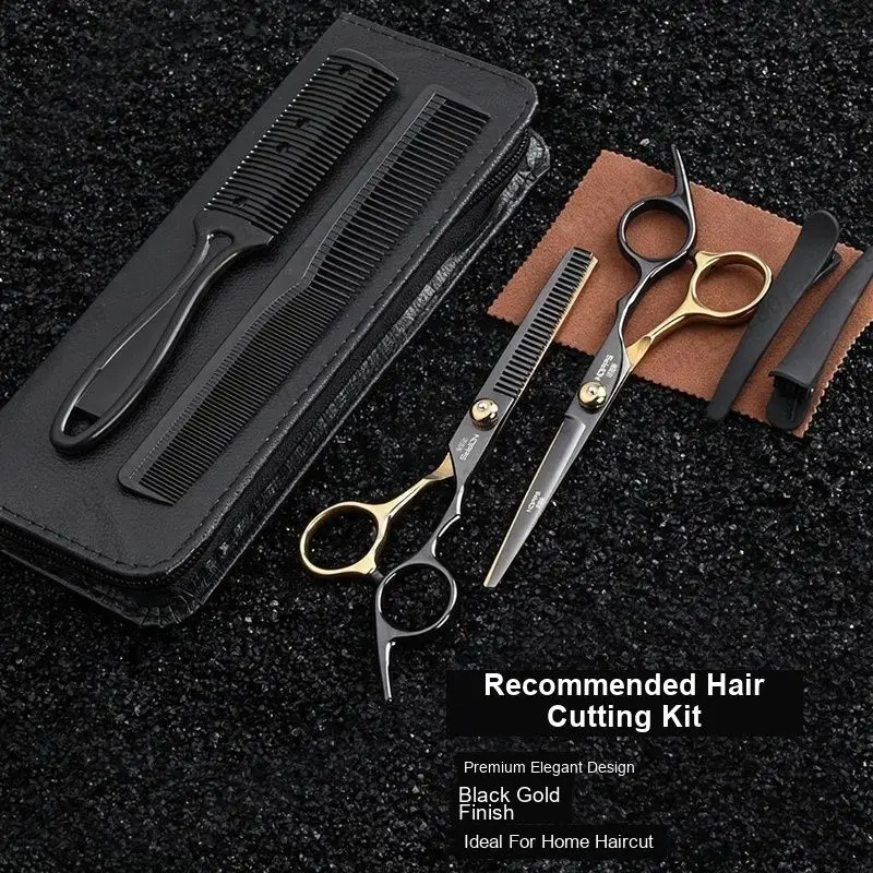 Professional Haircut Scissors Household Thinning Broken Hair Cutting Tooth Scissors Bangs Trimmer