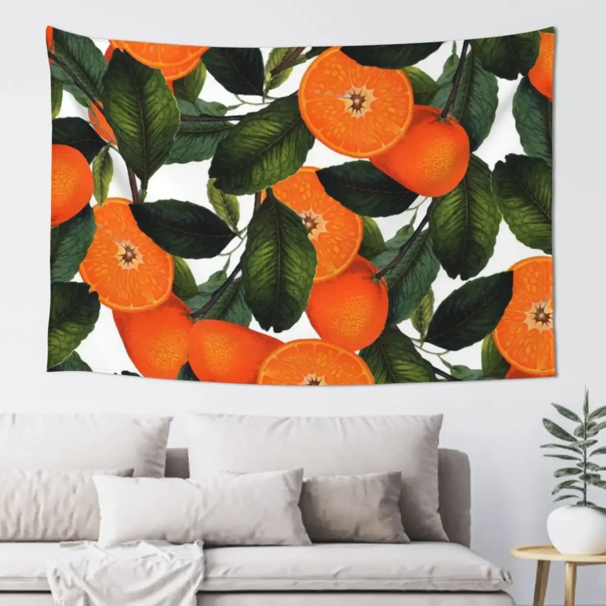 The Forbidden Orange #redbubble #lifestyle Tapestry Aesthetic Room Decor Home Decor Aesthetic For Bedroom Tapestry