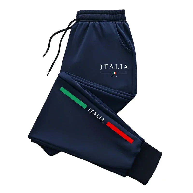 Women's Italy Print Sweatpants All Season Daily Casual Sport Jogger Pants Female Home Outdoor Comfort Breathable Loose Trousers
