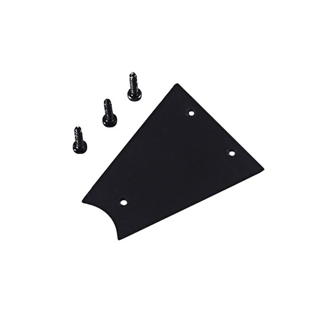 

Truss Rod Cover 3 Holes Truss Rod Cover Truss Rod Cover for Guitar Truss Rod Cover for Bass Plastic Truss Rod Cover