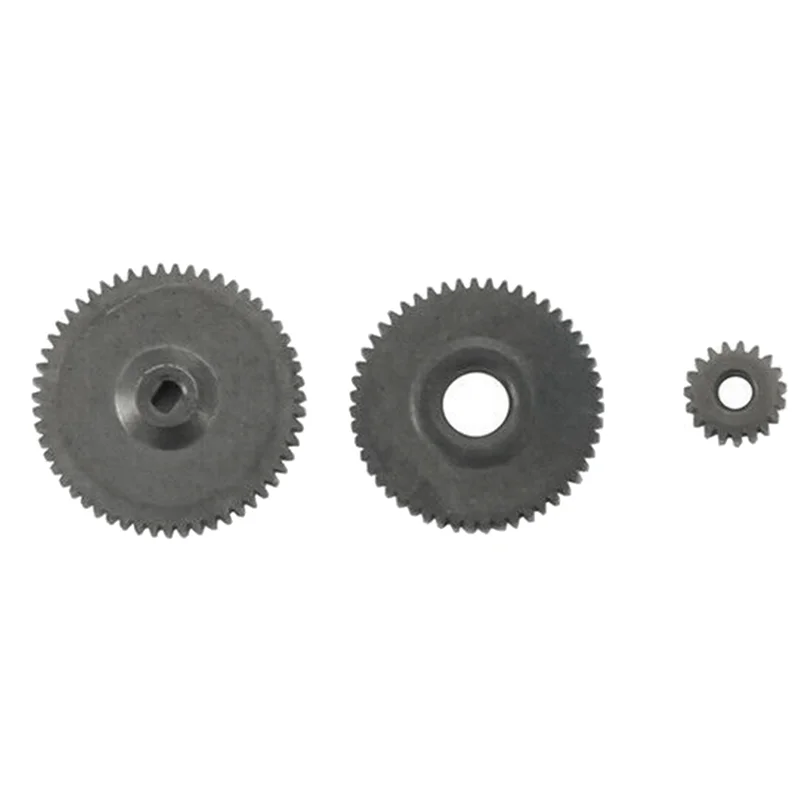 Axial SCX24 90081 1/24 RC 크롤러 자동차 업그레이드 부품 키트용 샤프트가 있는 금속 변속기 기어박스 기어