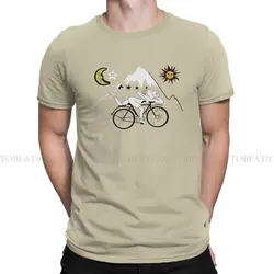 Albert Hofmann Bicycle Day LSD 1943 Sun And Moon 100% Cotton T Shirt Harajuku Gothic Men's Tee Shirt O-Neck Men Tops