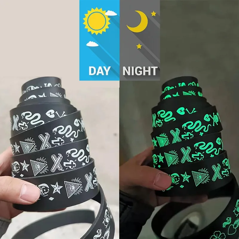 

1 Pair Anti-Slip Road Bike Handlebar Tapes Glow-in-The-Dark MTB Bicycle Handle Bar Tape Soft Shock-Absorbing Cycling Straps