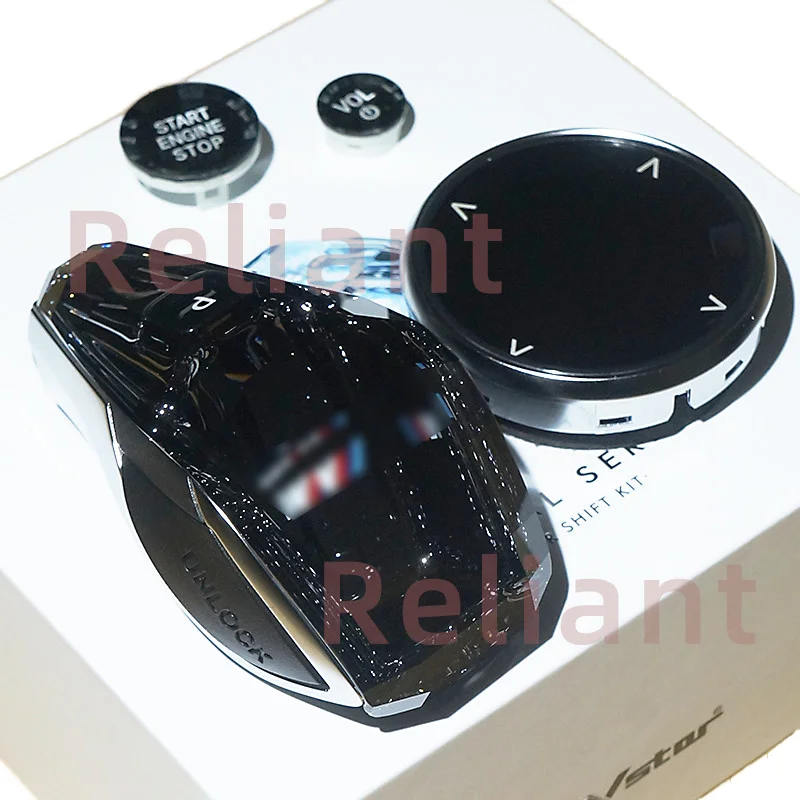 

Hot Selling Integral Replaceable Body Kit Four Piece Car Diamond Crystal Gear Shift Knob for 1 2 3 4 5 7 Series X3 X5 X6 X7