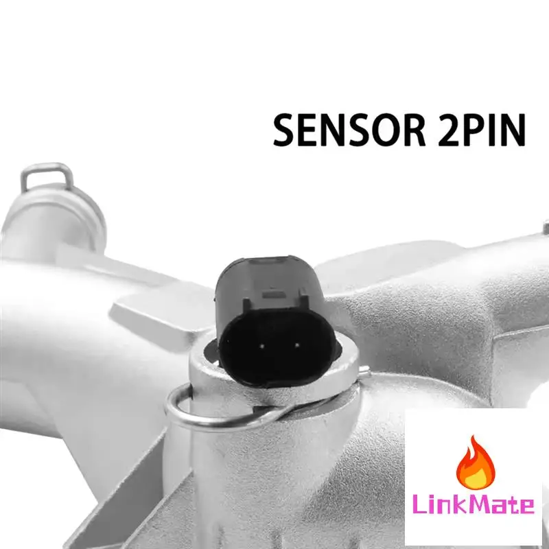 

For Buick Encore Cruze Limited Sonic Trax 1.4L Water Outlet Thermostat Housing & Hose 25193922 55565334