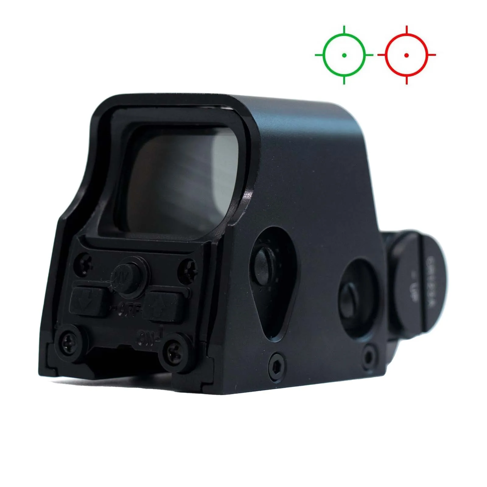 

553 Holographic Sight Red Green Dot Holo Sight Metal Scope 10 Levels Brightness Adjustment Holographic Sight