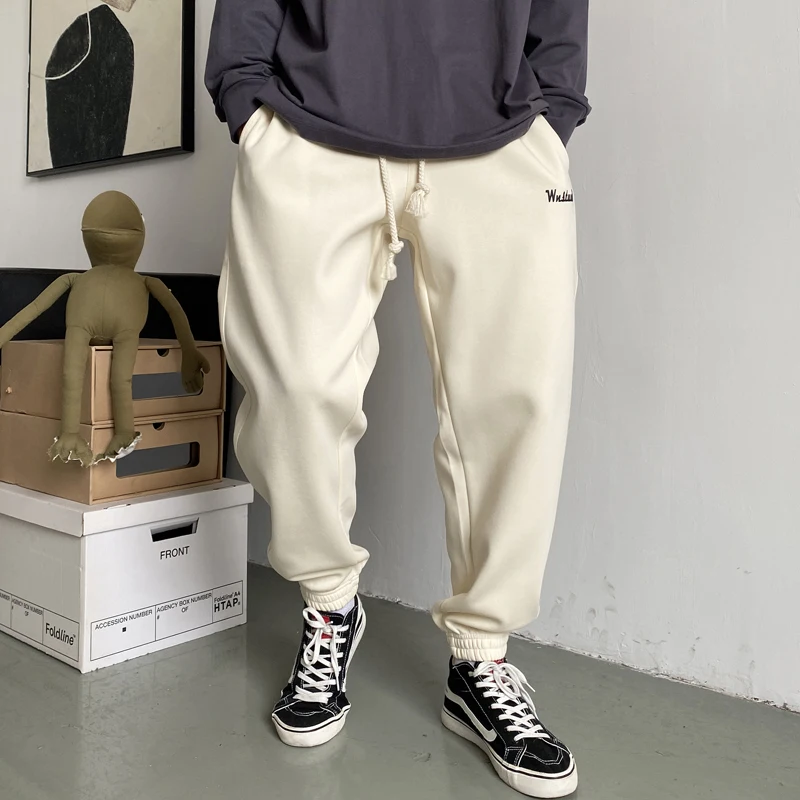 American Fashion Hip Hop Oversize Sweatpants Men Clothing Harajuku Casual Jogging Pants Korean Streetwear Sport Joggers Male