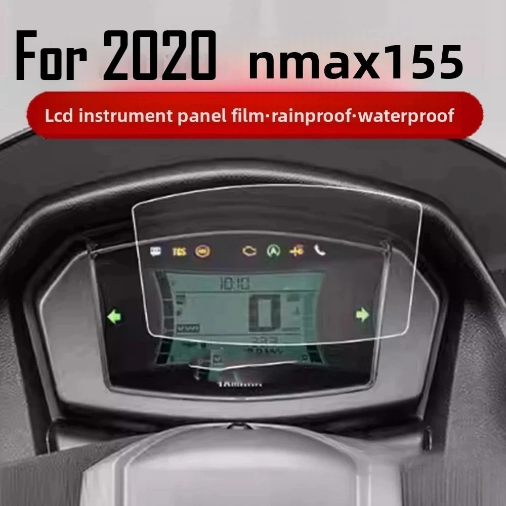 

For NMAX155 2020 Cluster Scratch Protection Film Screen Dashboard Instrument Decal NMAX 155 Keychain Motorcycle Accessories