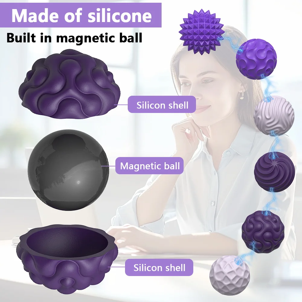 Magnetyczne piłeczki antystresowe, silikonowe zabawki sensoryczne, ciche zabawki do biura, magnetyczne piłeczki dla nastolatków, dorosłych i dzieci.