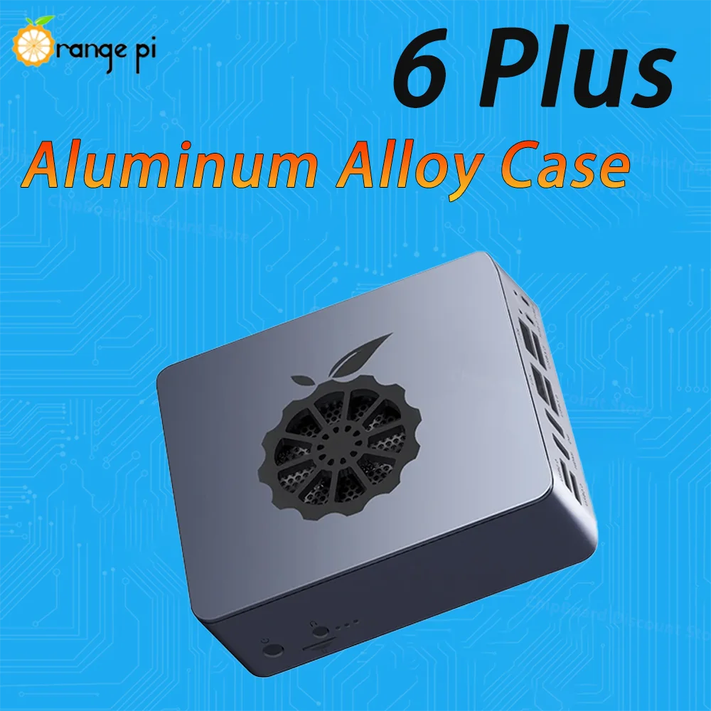 

Новый корпус из алюминиевого сплава Orange Pi 6 Plus с быстрым рассеиванием тепла. Специальный металлический корпус для платы OPi6 Plus. ТОЛЬКО