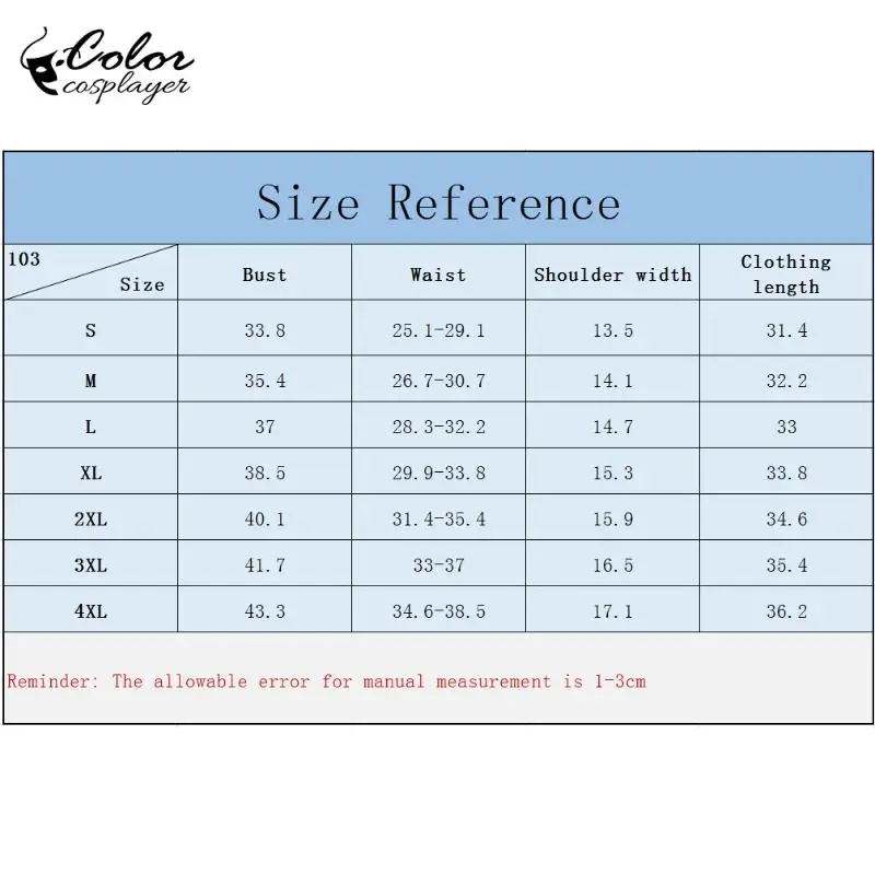 Color Cosplayer Sweet Cute Maid Costume Cosplay Lolita Dress Anime French Maid Uniform with Apron Headpiece Halloween Party Suit