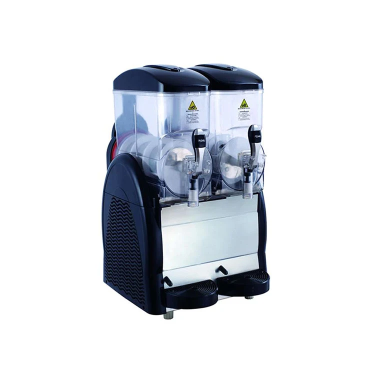 

12Lx2 Commercial Frozen Drink Machine Slush Ice Cream Machine Industrial Slush Machine