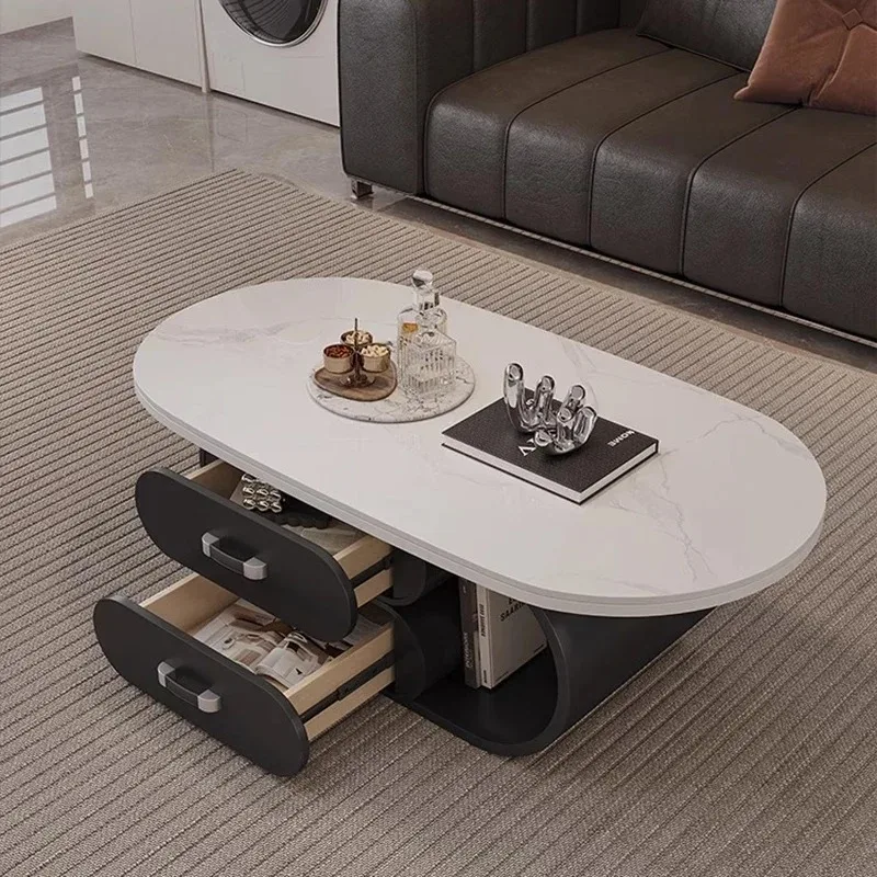 /*/Lounge Coffee Table Luxury Storage Trendy Coffee Tables Modern Coffee Tables Irregular Drawers Couchtisch Postmodern Furnitur