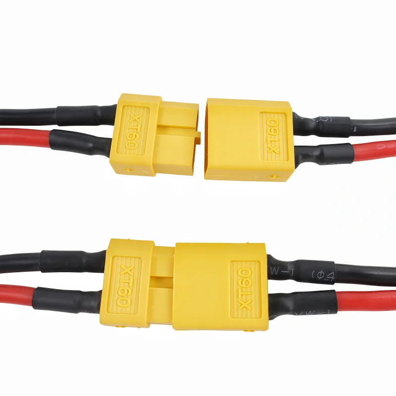 

1/5/10PCS XT60 Connector Extension Cable Male to Female Plug Silicone Wire 14AWG 10CM