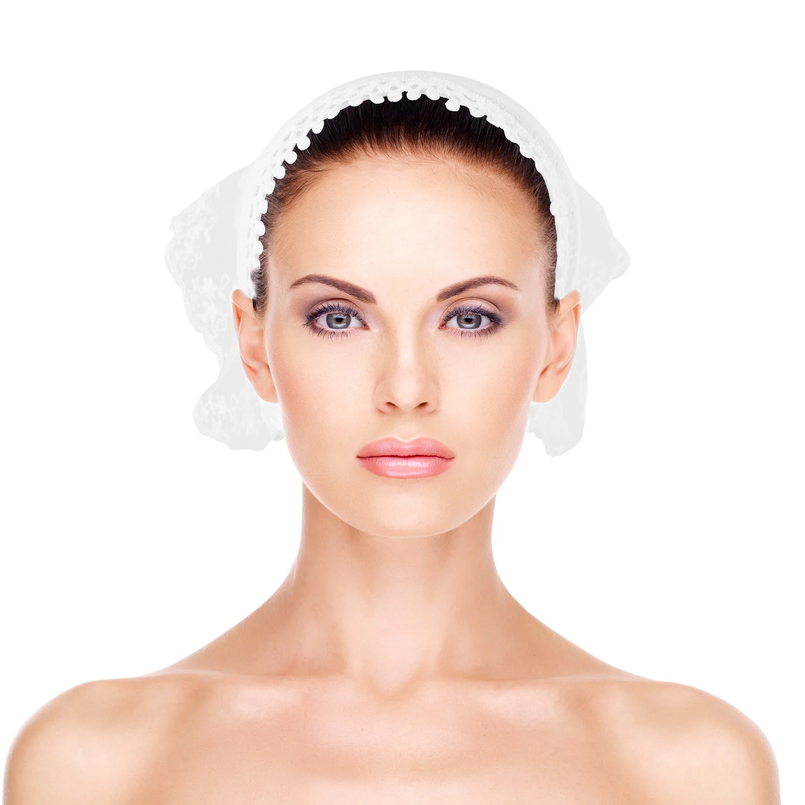 

Pastoral Style Headscarf Headband Women Hair Bandana Cute Girl Lace Material Soft Comfortable Beach Vacation Hairstyles