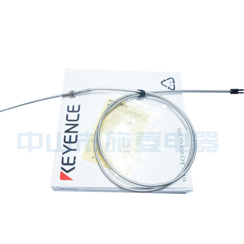 

keyence FU-82C fiber optic sensor with reflective bending radius R25mm rugged stainless steel housing Original FU-85Z