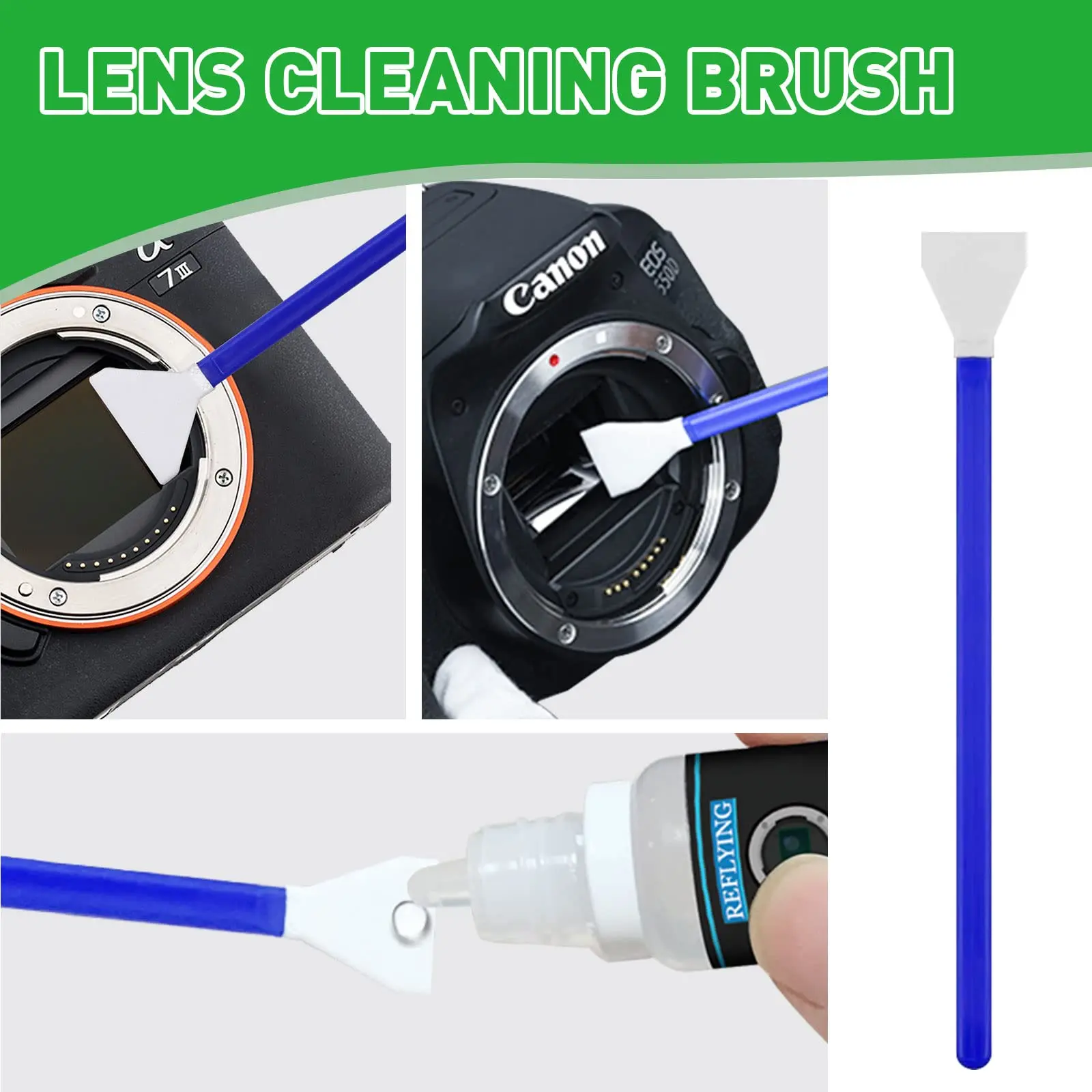 11 in 1 Professional DSLR Camera Cleaning Kit with APS-C Cleaning Swabs, Microfiber Cloths, Camera Cleaning Pen, for Camera Lens