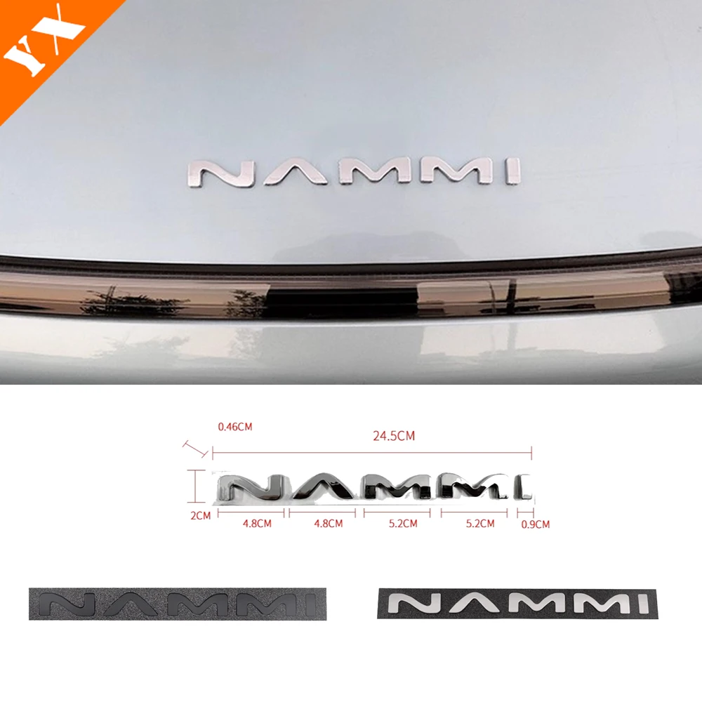 

2025 2026 For dongfeng nammi 01 accessories Car Logo Cover,Car Front Hood Emblem,Car Letter Sticker,Full Covering Logo