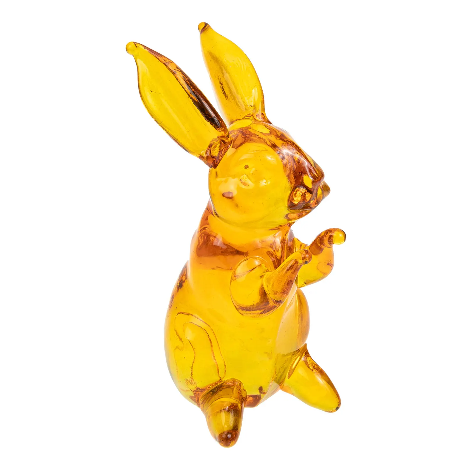 

Lovely Rabbit Statue Simple Generous Exquisite Outlook Long-Lasting Use Home Decoration Crystal Animal