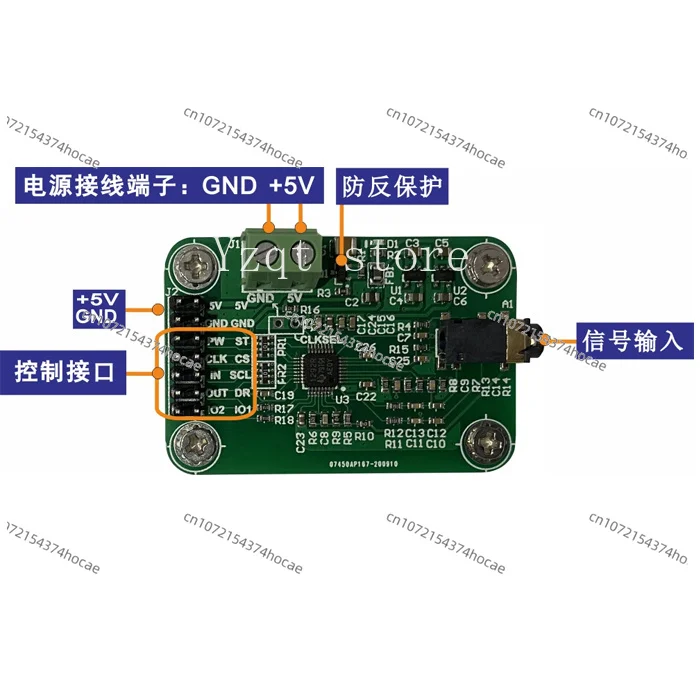 

Модуль ADS1292 ADS1292R Передняя часть ЭКГ, ЭКГ, сопротивление дыхания 2020, соревнования электронного дизайна