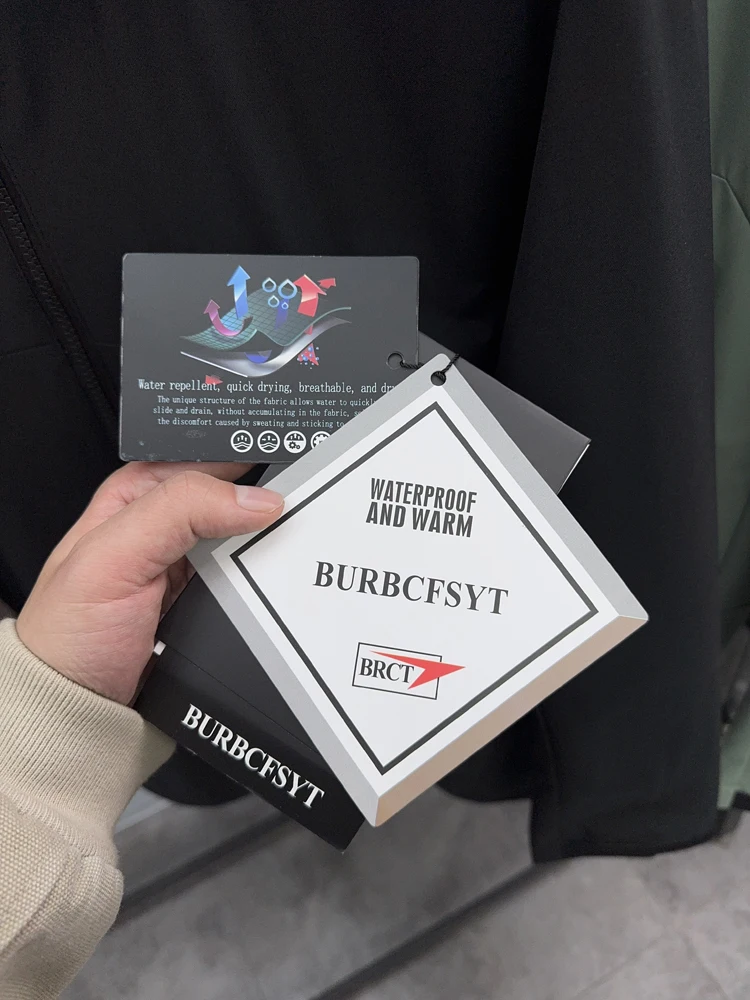 Jaet Soft ell casual con cappuccio da uomo Outdoor Primavera Confortevole e traspirante Faion Urban Sle Long Sve Stand Fit Pamp...