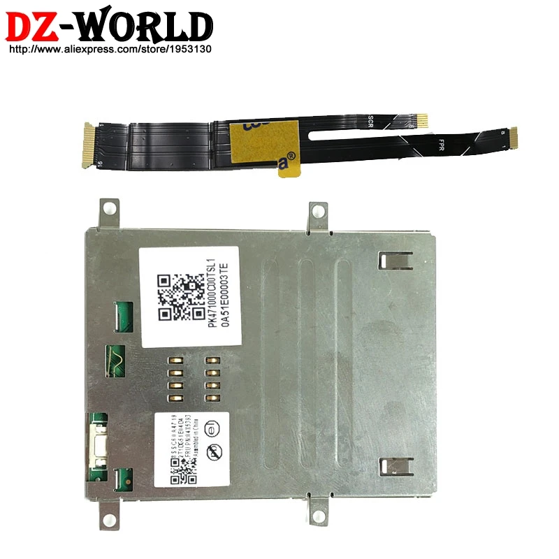 Nuevo lector y Cable de tarjetas inteligentes originales con línea de huellas dactilares para Lenovo ThinkPad T480S Laptop 01LX987 04X5393 04X5475