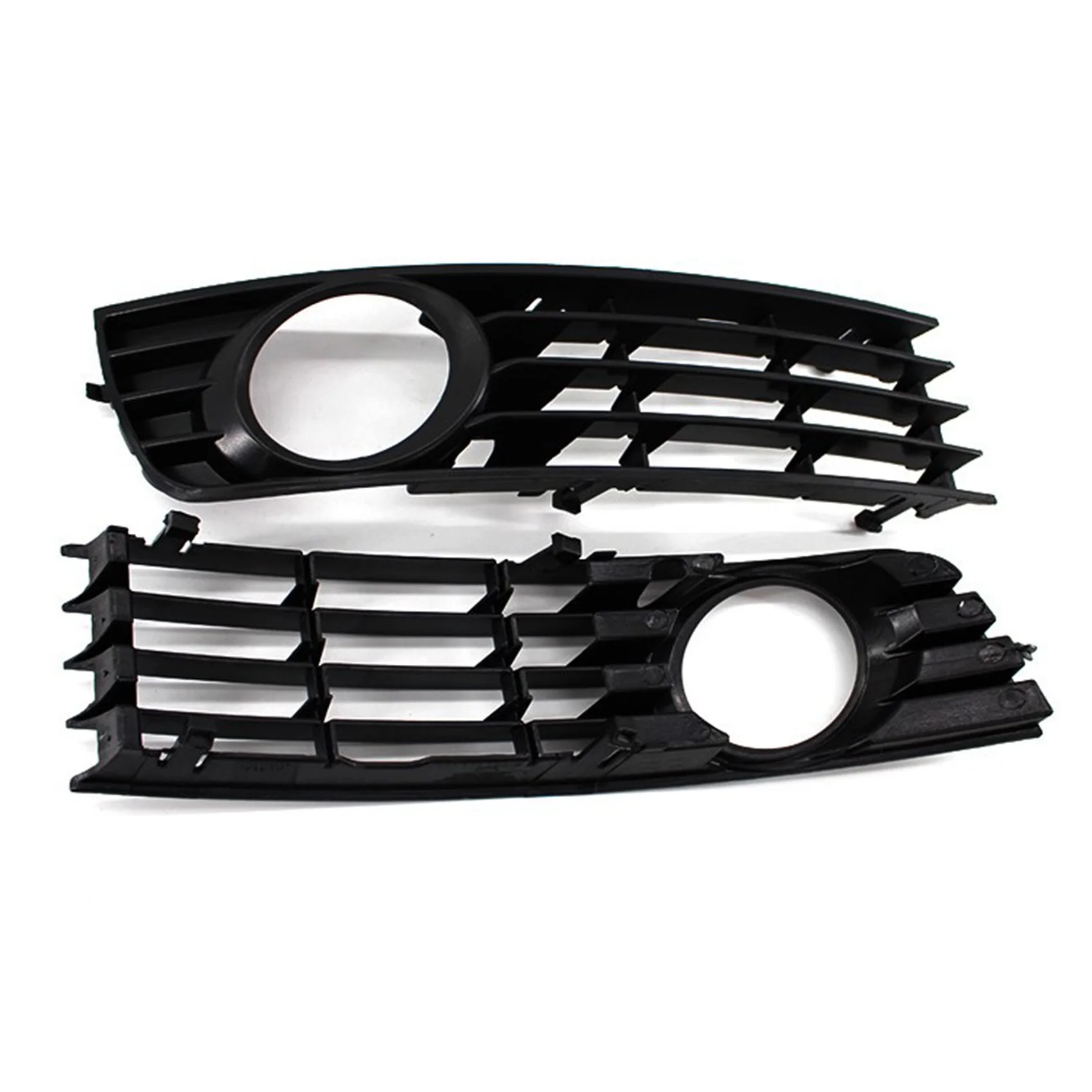 مصباح ضباب أمامي لشبك المصباح الأيسر والأيمن ، شبكة مصابيح السيارة لـ A4 B6 سيدان أفانت كواترو-أودي ، 2