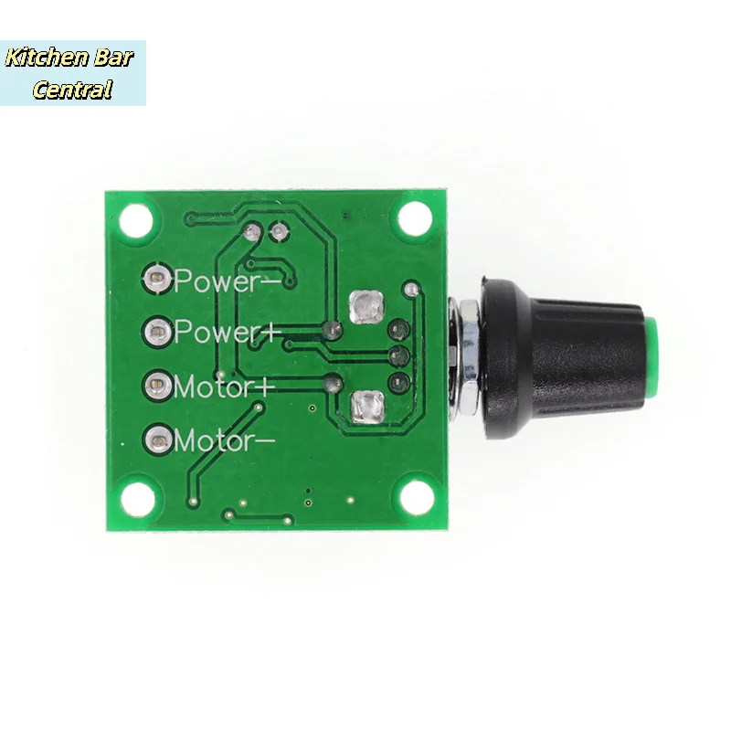 【1PC Mini 1803BK DC Motor Speed Regulator Controller Module LED Light Brightness Controlling 1.8V-15V Adjustable Governor Switch