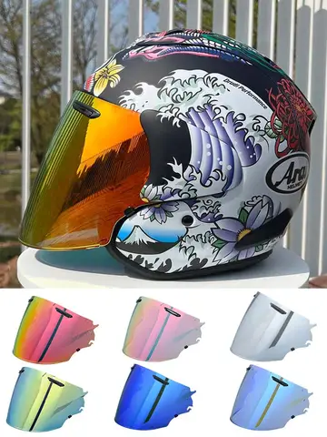 Helmet Visor Shield for Arai VAS-Z VAS Z RAM-X RAM X VZ-RAM VZ RAM SZ-R VAS SZ R VAS SZ-R EVO SZ R EVO Glass Windshield Len