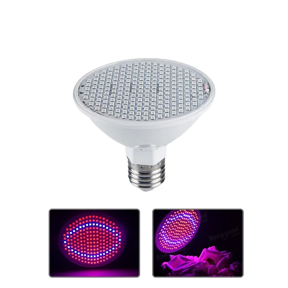 مصباح نمو مائي للنباتات ، لمبة ليد ، طيف كامل ، فيتولامب لبذور الزهور ، فيتولامب ، E27 ، الصمام ، 12 ليد
