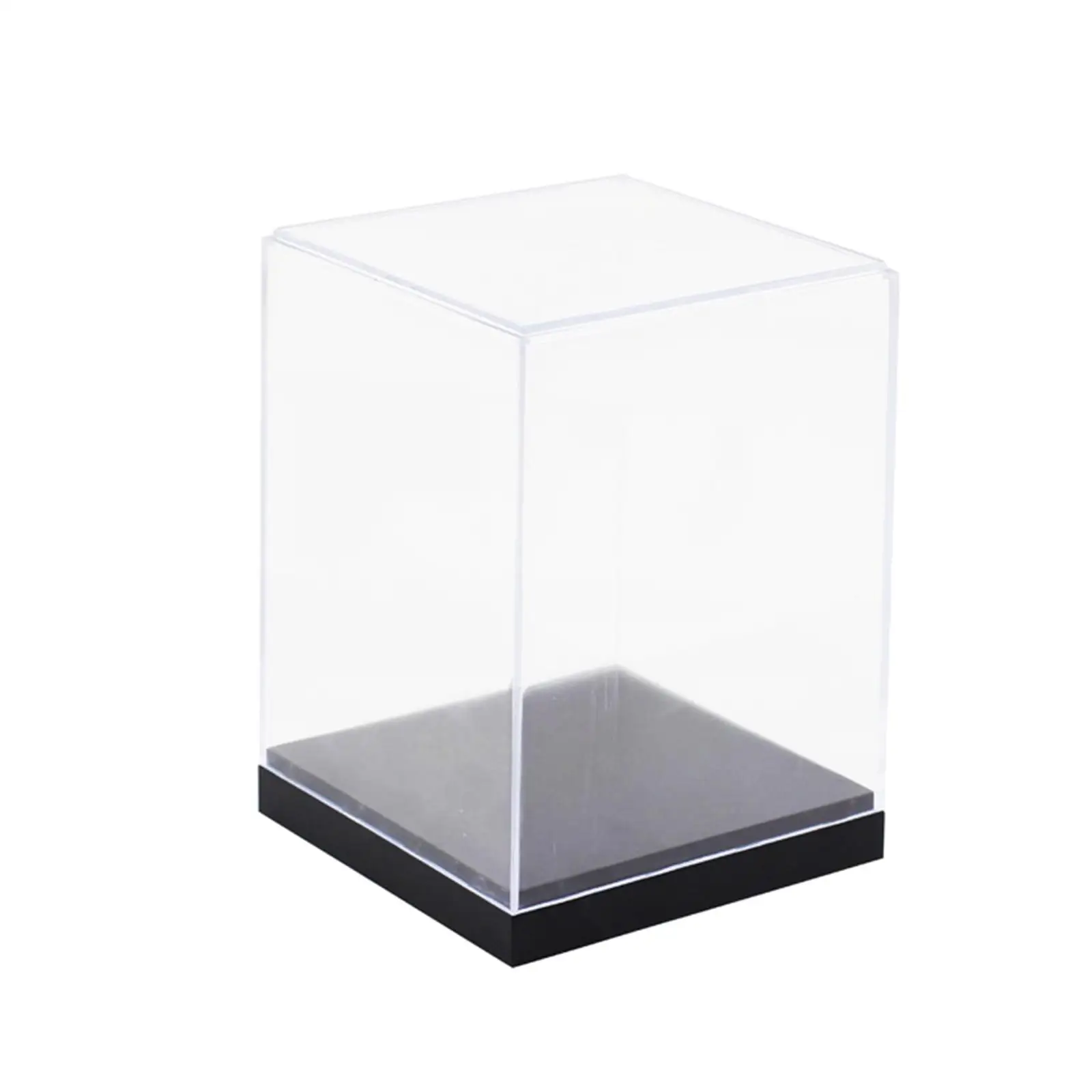 Acrylic Display Box Waterproof Toy Gift Cabinet Case Scene Box for Figurines Dolls