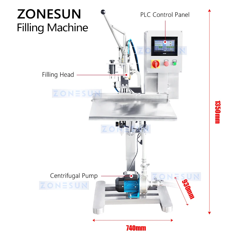 Zonesun ZS-BIB01M Zak In Doos Vulkraan Tuit Zakje Vulmachine Bib Filler Dranken Waterzak In Doos Verpakkingsapparatuur