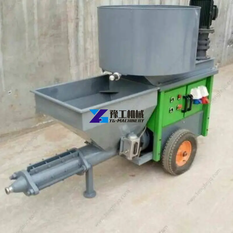 YG-712 Electric Mortar Sparayer Machine Spraying and Mixing