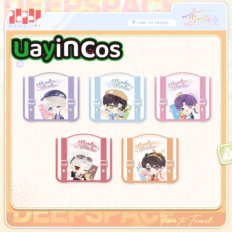 

Cosmetic Bag Original Love and Deepspace Sylus Caleb Rafayel Makeup Pouch Travel Toiletry Bag Makeup Storage Anime Toy Kids Gif