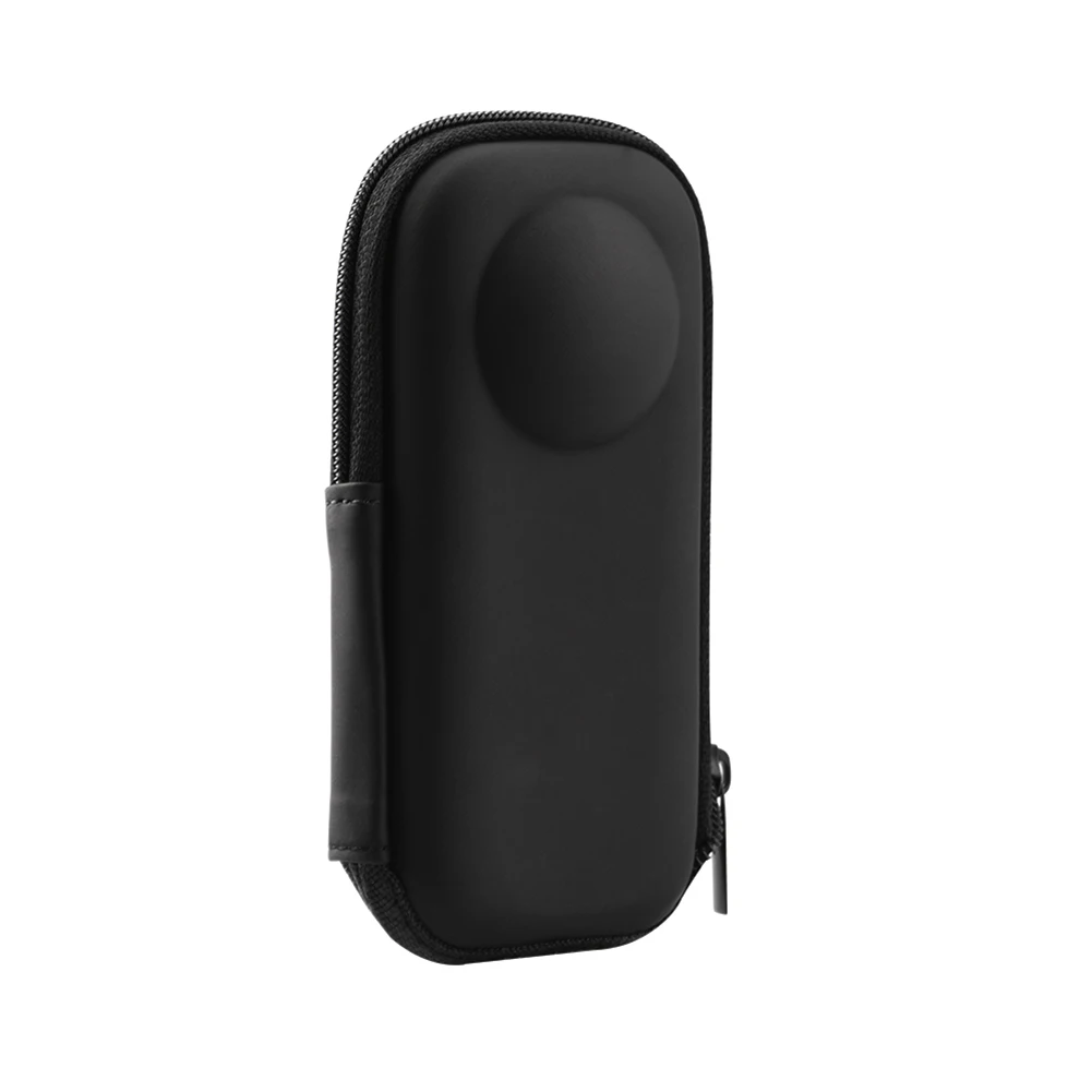 Женская дорожная Защитная сумка для хранения, полуоткрывающаяся Подключаемая к штативу для селфи-палки, совместимая с Insta 360 X3/X2