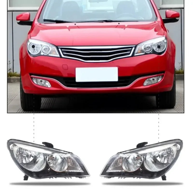 

For SAIC Roewe 350 210-2015 Car Accessories headlight assembly high beam low beam headlight manual/Electric adjustment