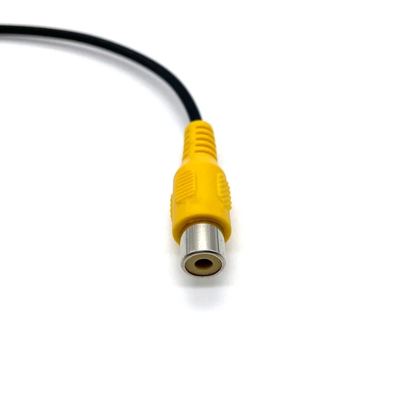 1PCS  AV In Video Cable Adapter 2.5mm AV Jack Male Plug To RCA Female Adapter Cable for GPS and Rear Camera Converter Cable