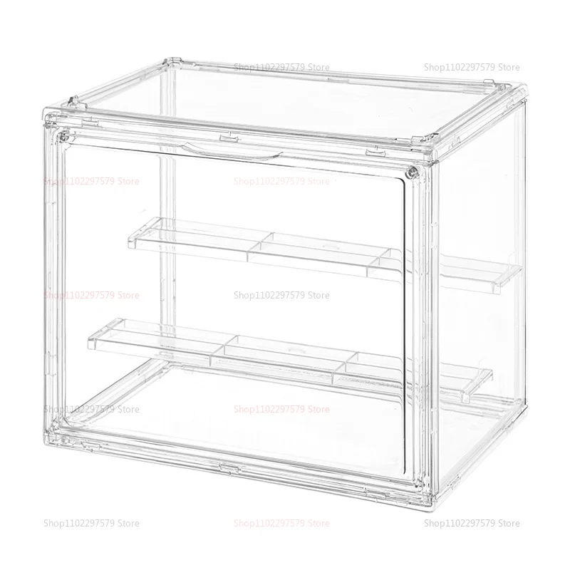 NEW Display Rack Transparent Ladder Handmade Anime Car Model Storage Box Jewelry Organizer for Blind Box Collection