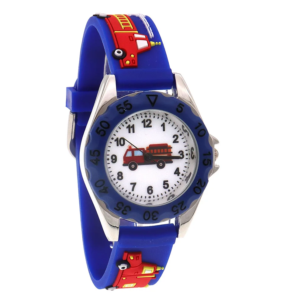 Silicone Strap Kids Children Watch Students Quartz Birthday Wristwatch Luxury Clock Casual Relogio digital watches Boys watch