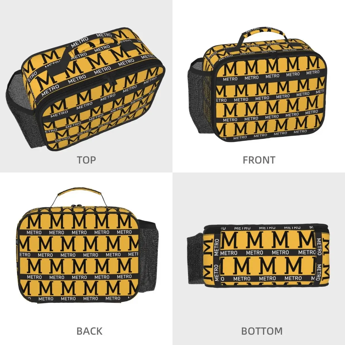 Tyne And Wear Metro Insulated Lunch Bag for Women Kids Portable Food Boxes Thermal Lunch Box Tote