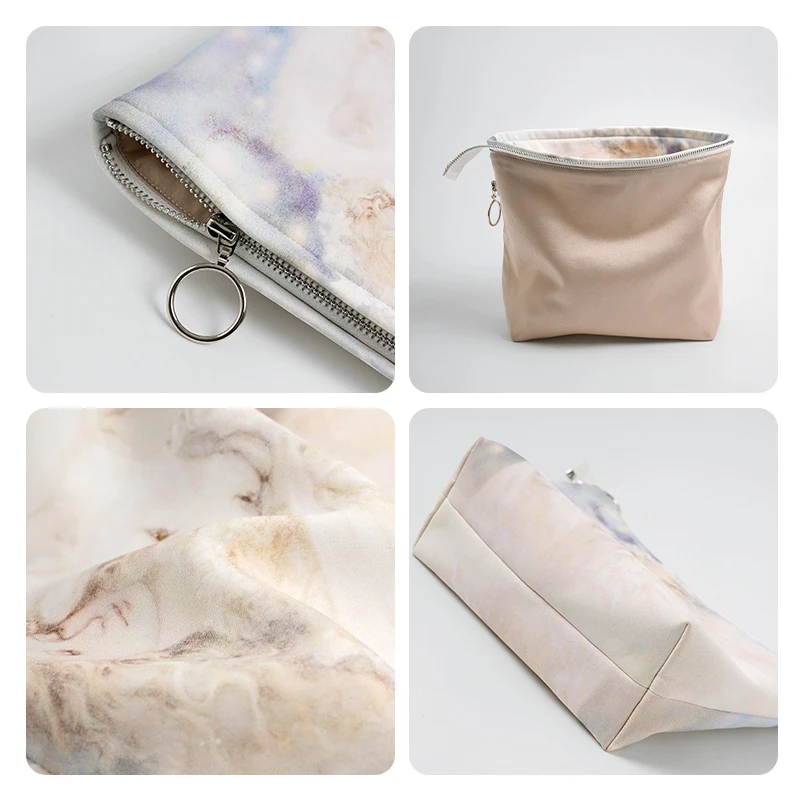 Ivoogle Bolsa de cosméticos con estampado mítico para mujer, leotardo de ballet, traje para adulto, bolsa organizadora portátil para accesorios de maquillaje